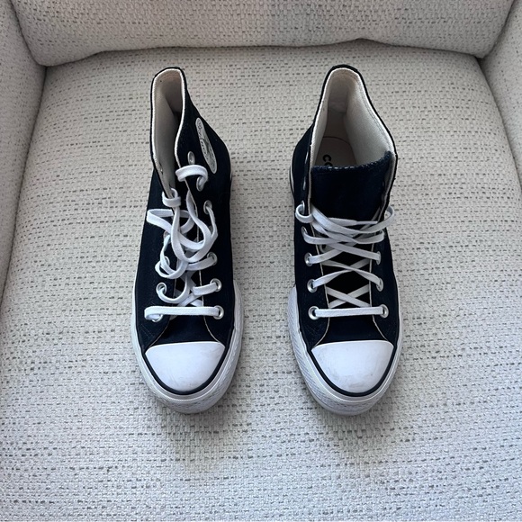 Converse Women's Black High-Top Sneakers - Picture 5 of 7